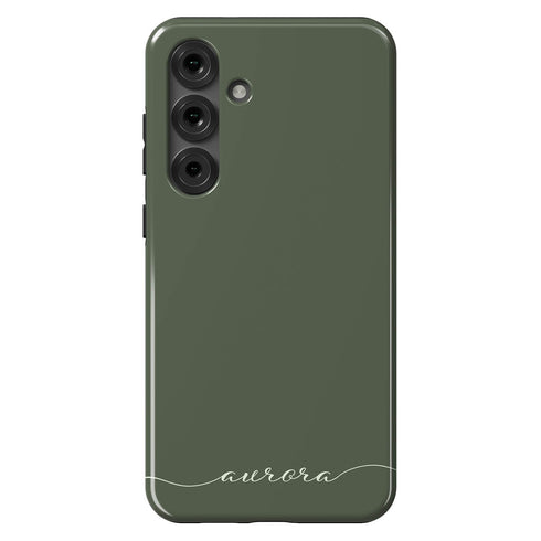 Custom Name Fresh Calligraphy Galaxy Case - Horizontal