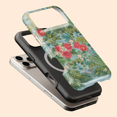 Personalized Paradise Garden iPhone Case