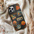 Personalized Vintage Suitcase Sticker iPhone Case