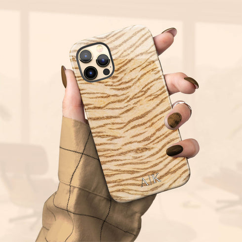 Personalized Velvet Tiger Collection iPhone Case
