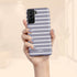 Custom Name Hand Drawn Pastel Stripes Galaxy Case