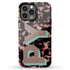 Custom 3D Initials Dark Tort iPhone Case