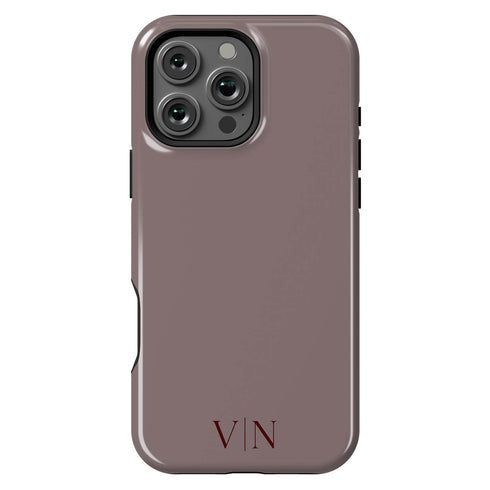 Custom Initials Fresh Aesthetic iPhone Case