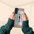 Personalized Retro Audio Cassette Mixtape Galaxy Case