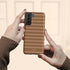 Custom Name Earth Tone Stripes Galaxy Case