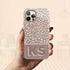 Boho Leopard 3D Initials iPhone Case
