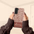 Boho Leopard Custom Name Galaxy Case