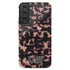 3D Custom Initials Dark Tort Galaxy Case - Centered