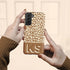 Boho Leopard 3D Initials Galaxy Case