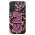Custom 3D Initials Dark Tort Galaxy Case