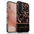 Custom Name Dark Tortoiseshell Galaxy Case