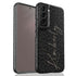 Dark Leopard Signature Name Galaxy Case