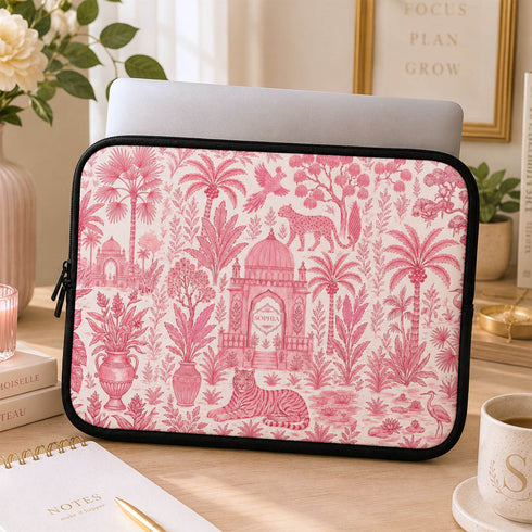 Personalized Tiger Palace Laptop Sleeve