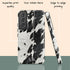 Custom Initials Cowhide Galaxy Case