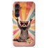 Personalized Groovy Raccoon Galaxy Case
