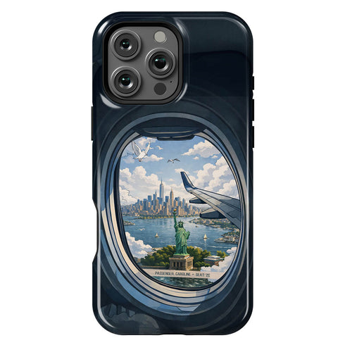 Personalized Iconic Window Seat iPhone Case