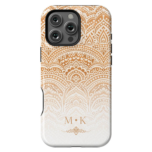 Custom Lotus Mandala iPhone Case