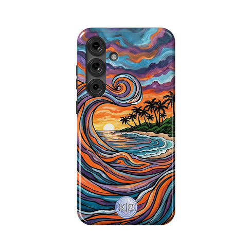 Personalized Ocean Flow Galaxy Case