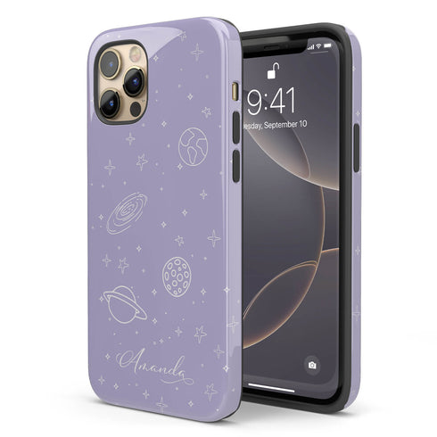 Personalized Pastel Universe Colors iPhone Case