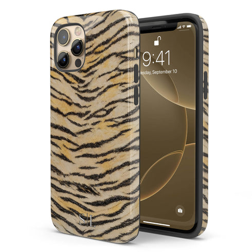 Personalized Velvet Tiger iPhone Case
