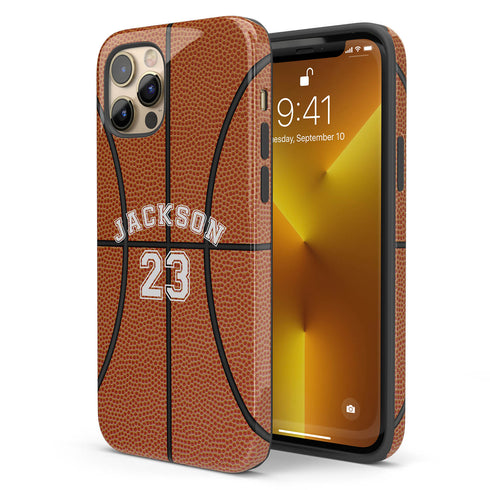 Sports Basketball Player & Number iPhone Case