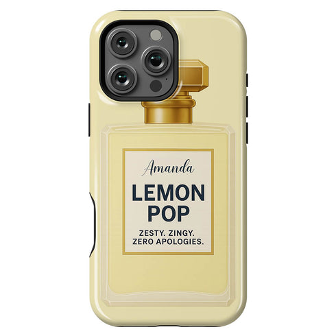 Personalized Essence Perfume Bottle iPhone Case