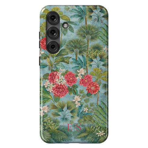 Personalized Paradise Garden Galaxy Case