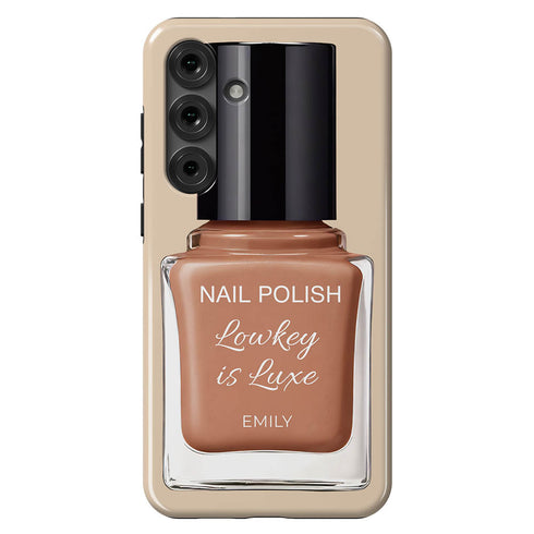 Personalized Glossy Nail Polish Galaxy Case
