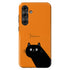 Personalized Cute Cat Mood Galaxy Case
