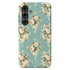 Custom Initials Shabby Chic Rococo Galaxy Case
