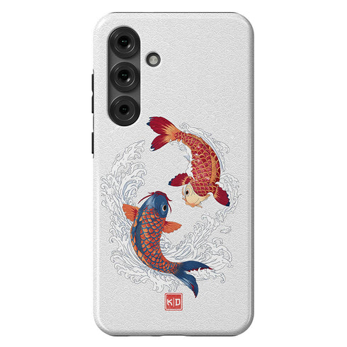 Personalized Yin Yang Koi Harmony Galaxy Case