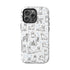 Personalized Dog Doodle Tag iPhone Case
