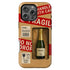 Personalized Fragile Wine Bottle iPhone Case