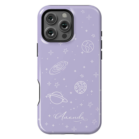 Personalized Pastel Universe Colors iPhone Case