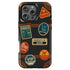 Personalized Vintage Suitcase Sticker iPhone Case