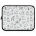 Personalized Dog Doodle Tag Laptop Sleeve