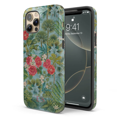 Personalized Paradise Garden iPhone Case