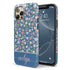 Custom Name Tiny Blue Floral iPhone Case