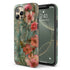 Custom Initials Boho Chic Vintage Floral iPhone Case