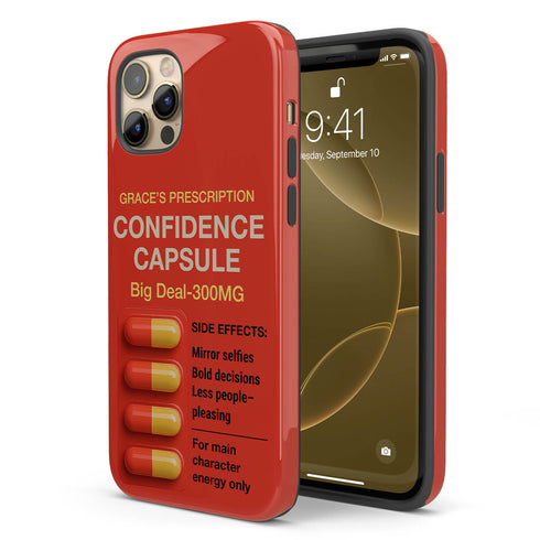 Personalized Playful Mood Capsule iPhone Case