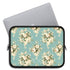 Personalized Shabby Chic Rococo Laptop Sleeve