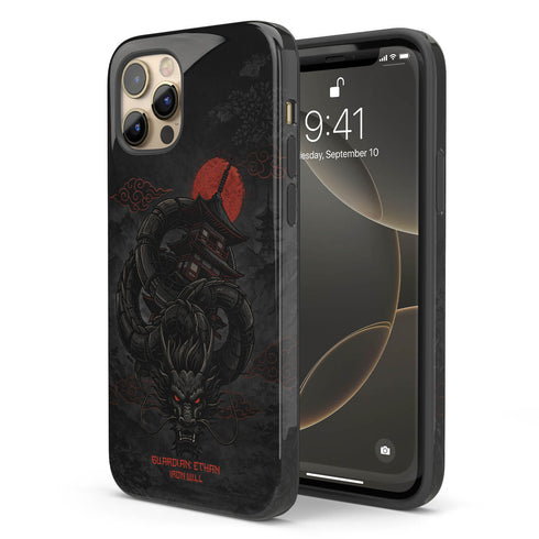 Personalized Dragon Guardian iPhone Case