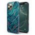 Personalized Polygon Glass Whale iPhone Case