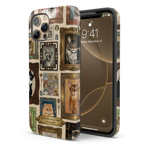 Personalized Cat Gallery iPhone Case