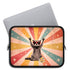 Personalized Groovy Raccoon Laptop Sleeve