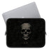 Personalized Obsidian Skull Laptop Sleeve