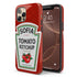 Personalized Tomato Hot Ketchup Bottle iPhone Case