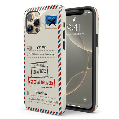 Personalized Classic Mailing Envelope iPhone Case