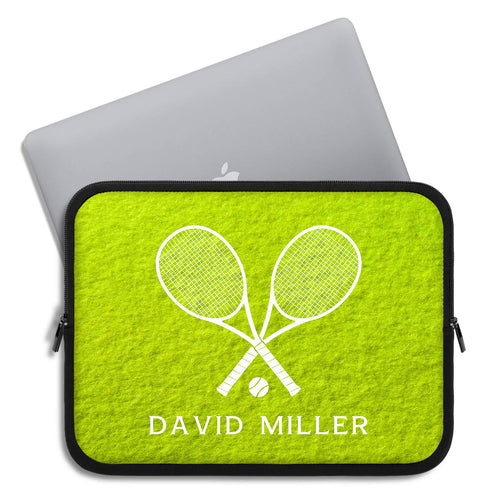 Personalized Tennis Laptop Sleeve