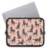 Personalized French Poodles Laptop Sleeve